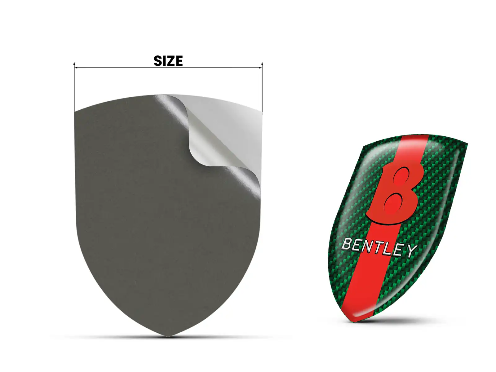 Bentley Etiqueta Impermeable Máximo Resistente Diseño Pro